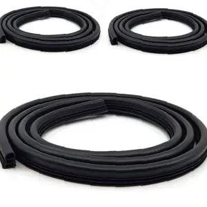 현관 도어 고무 패킹 6.3m 난연 소재 방풍 차단 틈새 밀폐 바람 먼지 방지