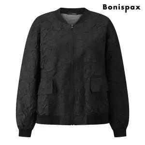 [보니스팍스]어반 플로럴 패턴 블루종 자켓 (XQ2JK005L0)