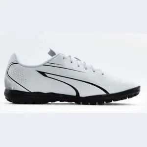 푸마 비토리아 TT 남성용 풋살화 화이트 운동 트레이닝 축구슈즈 연습