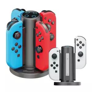 겜맥 닌텐도 스위치 조이콘 충전 스탠드 4in1 닌텐도스위치 조이콘충전 조이콘충전독 조이콘충전기