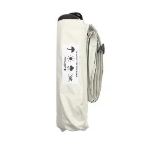 스트랩커버 경량 암막 우양산 (크림) 자외선차단 양산