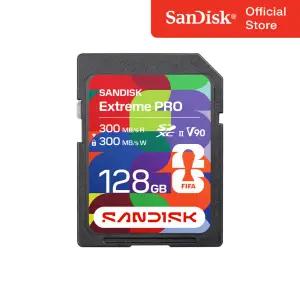 [샌디스크] FIFA World Cup 2026 에디션 익스트림 프로 V90 SD 128GB