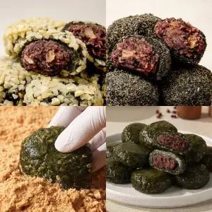 당안심 고단백 아몬드 흑임자 제로당 인절미 찹쌀떡