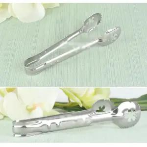 스텐 칵테일 얼음집게/고기구이집게/캠핑용집게/조리용집게/스테이크집개/요리찝게/반찬집개/얼음집게