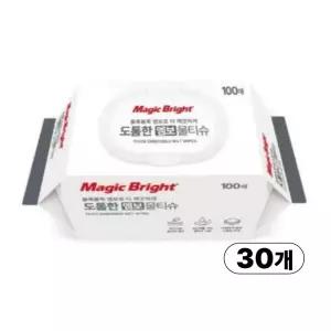 홈플러스 크린센스 도톰한 엠보 물티슈 100매 X 30팩