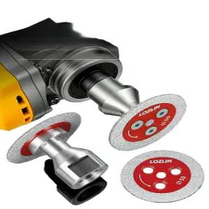 다이아몬드 커팅날 타일 대리석 홈파기 소형 각도기 연마