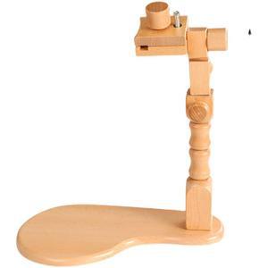 자수수틀 좌식 받침 거치대 대나무 자수 클립 1 나무 단품 프레임 비치 자수틀