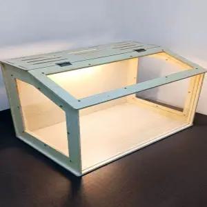 골든 햄스터 케이지 투명 사육장