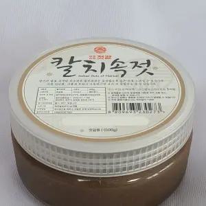 칼치속젓 500g 500g칼치속젓 갈치 속젓 칼치속젓 젓갈