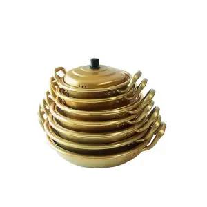 국산 양은전골냄비 황냄비 양수 라면냄비 16cm 18cm 26cm 28cm 30cm 32cm