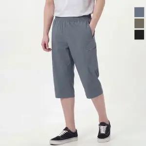 웨스트우드 남성 베이직 7부 밴드팬츠_WO2MTPB801