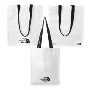 노스페이스 리유저블백 타포린백 쇼핑백 보조 가방 에코백 토트백 NTHRBAG01-WHT S (소형)