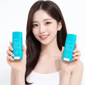식물나라 보송 선스틱 SPF50+ PA++++ 페이스앤바디 30g 2개입 휴대용 자외선차단제