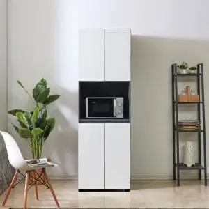 주방수납장 600 크레용 틈새 냉장고 광폭 렌지대 홈카페장 1855