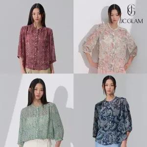 [NS홈쇼핑]제이시글램 페이즐리셔츠블라우스 4종[35815560]