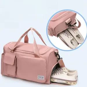 골프보스턴백 1박2일용 여행 가방 천 	소형 보스턴백