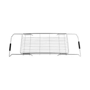 길이조절형 스텐 개수대선반 35cm 사각 주방 싱크 바스켓 씽크 바구니 채반 식기건조대 씽크대 대용품 싱크