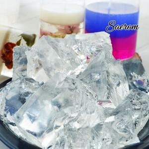 투명 젤리 왁스 양초 만들기 DIY 크리스탈 컵 수제 향기로운 용품 1kg