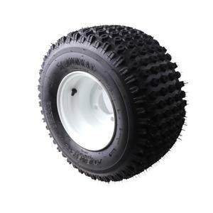 9인치 오프로드 휠 18X9.50-8 튜브리스 타이어 4홀 허브 임업 기계 차량용