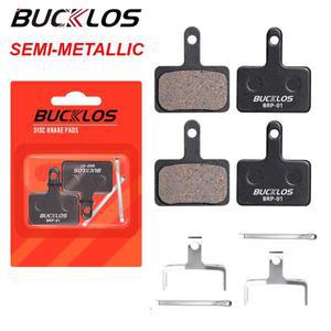 BUCKLOS 자전거 디스크 브레이크 패드 Shimano 호환 B01S/B03S/B05S-RX MTB 세미 금속 내구성 유압 부품