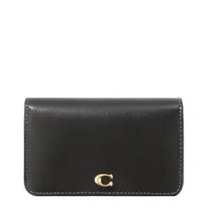 [코치]26SS (CR990 B4 BLACK) 여성 카드지갑 CR990 B4 BLACK