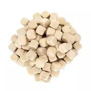 나무공기알 DWV899W2 나무주사위 공깃돌 공기놀이 공기돌 100개