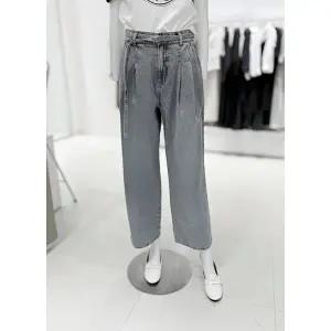 [롯데백화점]SOUP 플리츠 데님 팬츠  SC4DP84Q