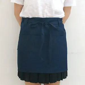 카페 허리 앞치마 미니 반앞치마 식당 서빙 직원 무지 카페앞치마