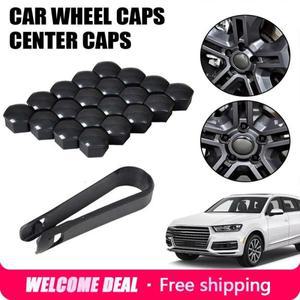 자동차 휠 너트 캡 171921mm 러그 보호 커버 방청 안전 볼트 허브 나사 장식 휠용