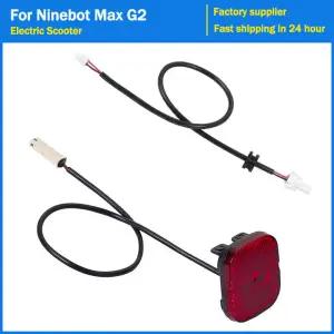 세그웨이 나인봇 맥스 G2 전동 스쿠터 테일라이트 브레이크 LED 램프 배터리 케이블 포함 교체 부품