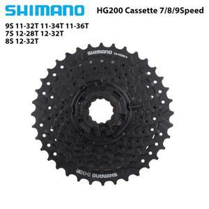 시마노 호환 CS-HG200 카세트 스프라켓 7 8 9단 다중 기어 옵션 12-28T HG 호환 MTB 산악 자전거용