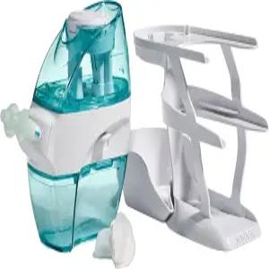 나비지 에센셜 번들 비강 관개 시스템 코 클리너 1개 솔트 포드 30개 카운터탑 캐디 1개가 포함된 식염수