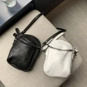 여성용 미니 크로스백 보세 가방 핸드폰 가방 스트랩