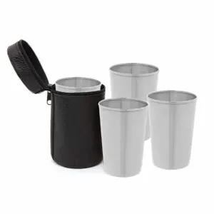 휴대용 캠핑컵 스텐 4p세트(170ml)