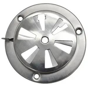 난로 공기 조절기 내열 통풍구 연통 캠핑 난로 댐퍼 화덕 스테인리스 온도조절기 액세서리 화로대 환기구