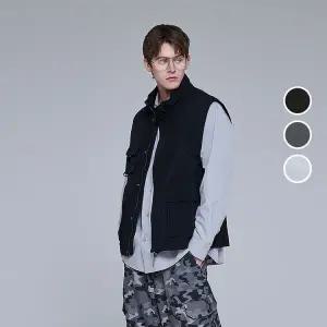 [롯데백화점]올어바웃뉴 남녀공용 레저 나일론 포켓 베스트 집업 조끼 ANZ2VO02A