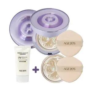 [에이지투웨니스]에이지20s 최신상 팩트 다이아 물광샷 본품+리필+선크림