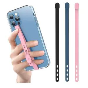 키밍 핸드폰 손목줄 스트랩 고리 실리콘 조절가능 도난방지 핸드폰스트랩 휴대푠줄