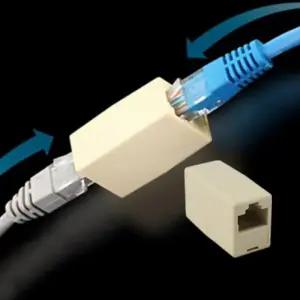 컴퓨터선연결 랜선 젠더 노트북 케이블 연장 커넥터 DD-12149 컴퓨터선연장