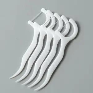 치간칫솔 이지 일회용치실 휴대용 치간이쑤시개 300P 치실