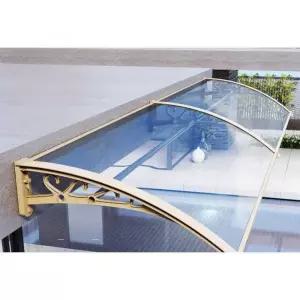 현관 캐노피 어닝 지붕 차양 투명 가림막 렉산 베이