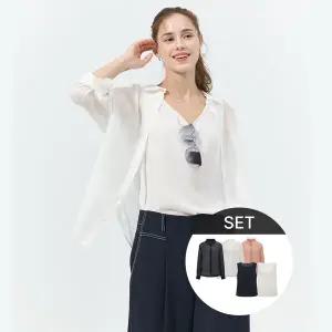 26SS 시스루 시어 셔츠3종+이너2종(총5종)