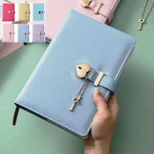 비밀 일기장 다이어리 비밀노트 자물쇠잠금 수첩 CLE5+6FPf