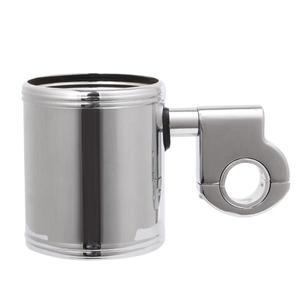 범용 호환 바이크 오토바이 조정 가능한 플라스틱 컵 홀더 할리 혼다  다이나로드 킹크롬 핸들 바 음료 병