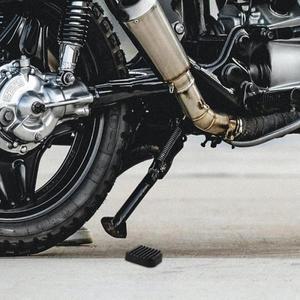 바이크 오토바이 발판 고무 패드 스쿠터 베이스 플레이트 미끄럼 방지 내구성 브래킷 확장