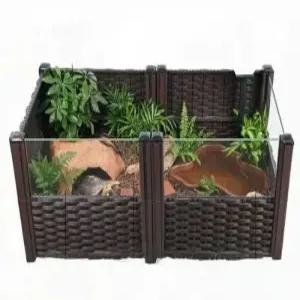 거북이 사육장 은신처 거북이집 육지거북 케이지 대형