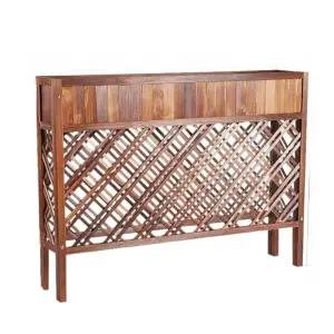 울타리 나무 펜스 화분 파티션 가림막 담장 꾸미기 야외 나무휀스