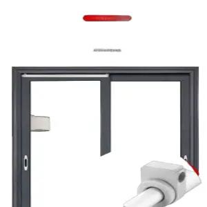 슬라이딩 도어 부속 양방향 댐퍼 미닫이 자동문 스토퍼