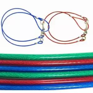 [JED] 리드줄 와이어 목줄 전용 강아지 고리포함 소형견