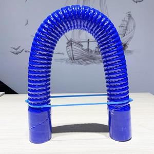 ID30-50MM 공기 흡입구 고압 고온을  파란색 범용 자동차 실리콘 유연한 호스 라디에이터 튜브 파이프